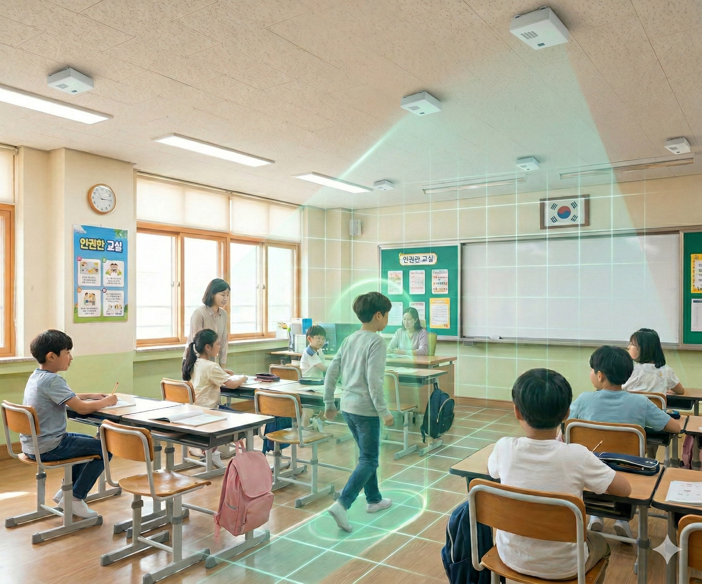 An eye-catching landscape of green.